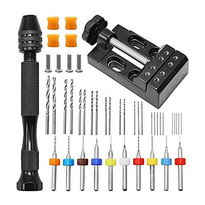 LET'S RESIN Cordless Resin Drill,3-speed Adjustment &Rechargeable Jewelry  Drill with Deburring Tool&19Pcs Accessories,Multi-Purpose Hand Drill Resin