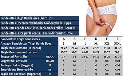 Bandelettes Original Patented Elastic Anti-Chafing Thigh Bands *Prevent  Thigh Chafing*- Dolce Black Size C - Yahoo Shopping