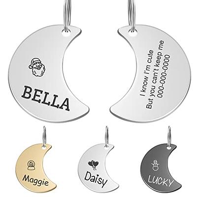  LYP Soundless Bone Pet ID Tag - Love Your Pets Largest