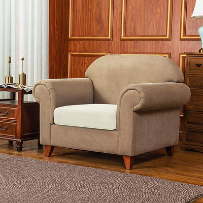 Sure Fit Stretch Pique Two Piece Chair Slipcover 