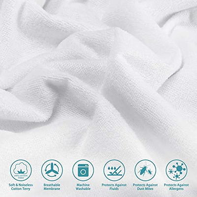 Jml Quilted Fitted King Waterproof Mattress Protector