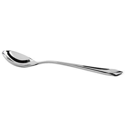 Acopa Vernon Black 6 1/16 18/0 Stainless Steel Heavy Weight Teaspoon -  12/Case