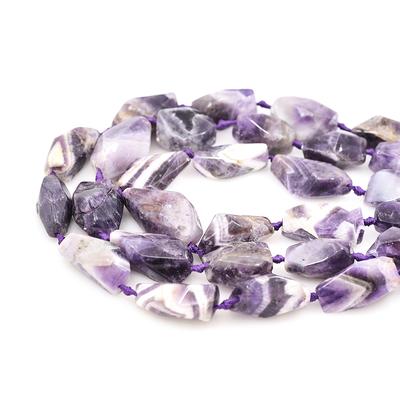 Amethyst Flat Gem Beads, Beads, Gemstone Necklace, Natural Stone Chain,  Necklace, 15x20mm - Yahoo Shopping