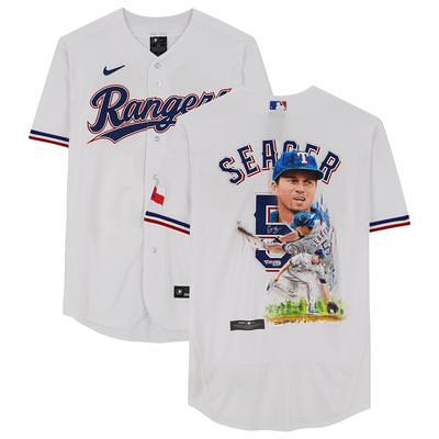 Corey Seager Texas Rangers Autographed White Nike Authentic Jersey - Art by  David Arrigo Limited Edition of 1 - Yahoo Shopping