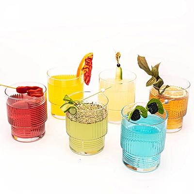 Curated Set Of 8 Assorted Nick & Nora Cocktail Glasses, Mismatched Liquor  Barware Glass, Hand Blown Stemware For Craft Cocktails - Yahoo Shopping