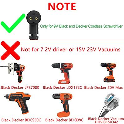 BLACK+DECKER LI3100 Compact Lithium-Ion Driver with Cordless Rechargeable  Screwdriver 