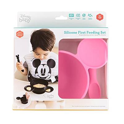 Simka Rose Baby Bowl and Spoon Set, Baby Bowls Suction for Toddler,  BPA-Free Silicone Bowls Baby, Baby Bowl and Spoon Dishwasher and Microwave  Safe