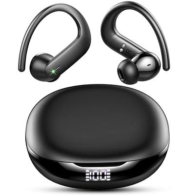  TOZO T12 Wireless Earbuds Bluetooth 5.3 Headphones Premium  Sound Performance Touch Control LED Digital Display Wireless Charging Case  Earphones Dark Black : Electronics