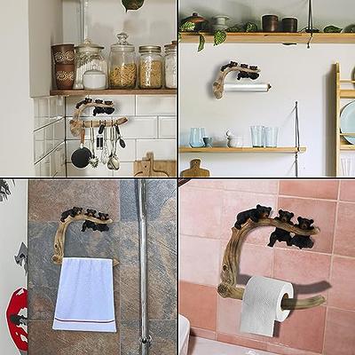 Hanging Toilet Paper Holder Roll Paper Holder Bathroom Towel Rack Home  Storage