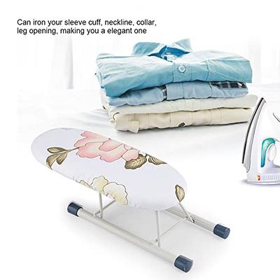Ironing Board, Cotton Cloth Foldable High Temperature Resistant Mini  Ironing Table Space Saving for Travel for Home (Peony) - Yahoo Shopping