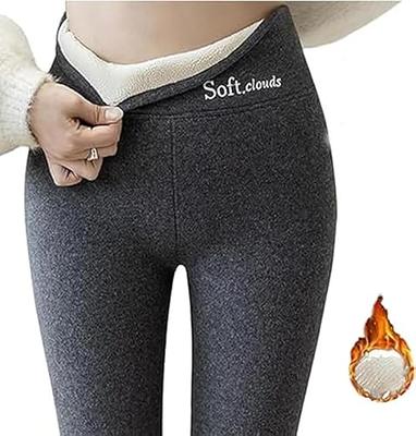 Women Winter Warm Down Cotton Pants,Padded Quilted Trousers