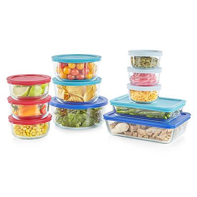 Pyrex 22-pc. Glass Food Storage Set, Multicolor - Yahoo Shopping