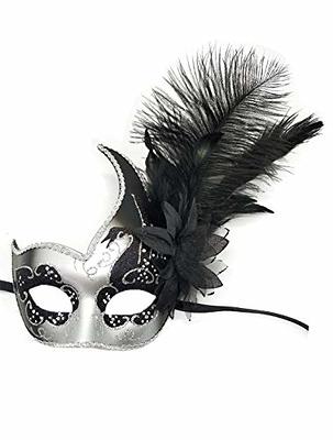 Ubauta Masquerade Mask For Women Venetian Mask/Halloween/Party/Ball  Prom/Mardi Gras/Wedding/Wall Decoration (Black Butterfly) - Yahoo Shopping