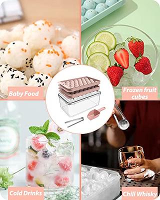 NEW Frost Sphere Ice Tray Silicone Round Ball Ice Cube Mold Tray