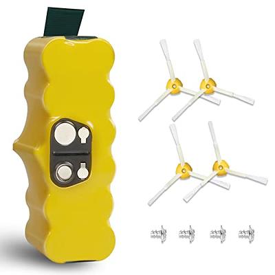 UPGRADE】4.5Ah 14.4V Replace Battery for iRobot Roomba i7 Battery  Replacement + i7 14.4Volt e/i Series J7 J7+ 7150 7550 e5 e5152 e5154 e6 i3  i3+ i4 i4+ Vacuum Cleaner irobot i7 replacement