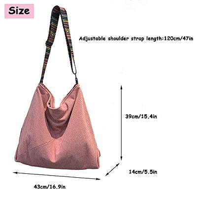 Crossbody Bag Women Corduroy Satchel Bag Small Tote Bag Shoulder Bag Cute  Tote Handbag Mini Crossbody Bag Hobo Bag