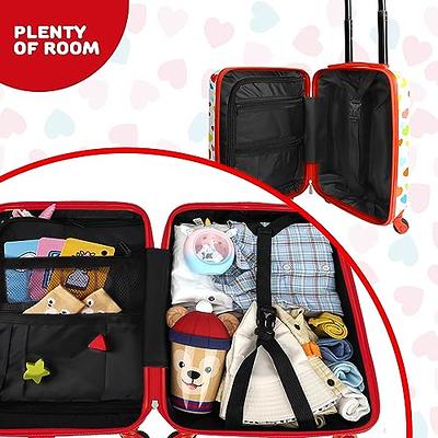 Kids Luggage Suitcase, Set Suitcases Wheels, Trolley Luggage Bag