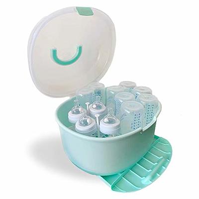 Baby Feeding Bottle Drying Rack Newborn Multifunctional Bottle Storage Box Baby  Bottle Holder Drain and Tableware Cupboards