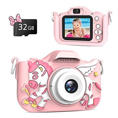 OZMI Kids Selfie Camera for Girls, Christmas Birthday Gift for
