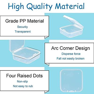 V-TOP 24 Pack Small Clear Plastic Storage Containers with Hinged Lids for  Organizing, Mini Beads Storage Containers Box for Jewelry, Hardware, Game  Pieces, Crafts,Tiny Beads and More Small Items - Yahoo Shopping