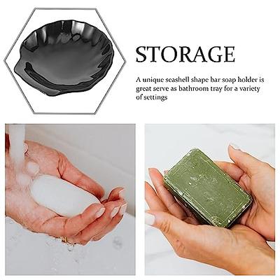 Leaf Shape Soap Box Drain Soap Holder Bathroom Accessories - Temu