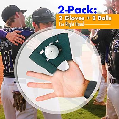 Net Playz Baseball Pitch Trainer Speed Radar + Finger Placement Markers  Kit, Gifts for Players, Pitchers of All Ages & Skill Levels, Kids Teens  Youth Adults - Pitching Training Aids-Sporting Goods and