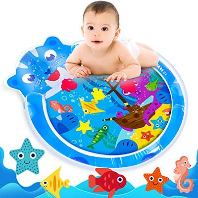 Baby Einstein Octopus Water Play Mat with Safety Fill Line - Activity &  Sensory Toy for Babies Newborn and up, Blue 