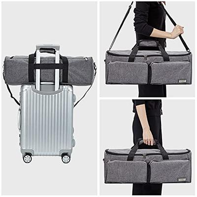 HOMEST Carrying Case Compatible with Cricut Explore Air 2, Cricut Maker, Die Cut Machine Tote, Grey (Patent Design)