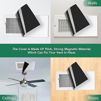 6 Pack Magnetic Vent Covers, Strong Vent Covers 8x15.5inch High Strength Magnetic  Vent Cover for Floor Wall and Ceiling Registers Home HVAC and AC Vents… -  Yahoo Shopping