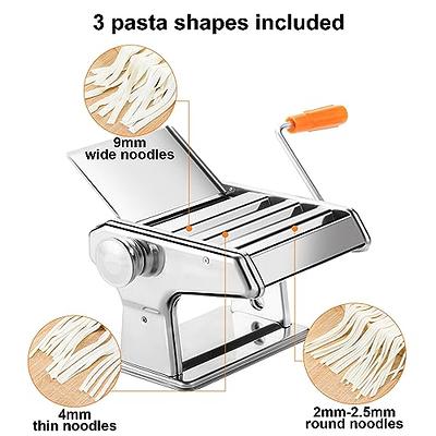 Electric Pasta Maker Attachment Dough Roller for All Kitchenaid Mixers,  Noodle Ravioli Dumpling Maker with 8 Different Thicknesses Setting, Kitchen