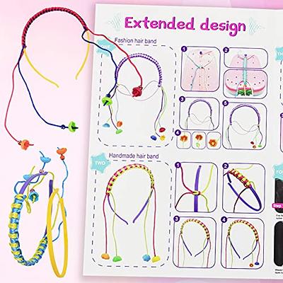 BIRANCO. Arts and Crafts DIY Toys for Kids - Perfect Birthday Gifts for  Girls 7 8 9 10 11 12 Years Old, Friendship Bracelet String Making Kit for  Travel and Activities - Yahoo Shopping