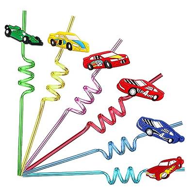 24 Race Car Party Favors Reusable Drinking Straws for Kids Boys Racecar  Wheels Birthday Decorations Two Fast Party Supplies Drinking Markers Silly  Straws - Yahoo Shopping