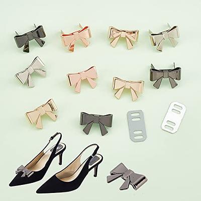  HZYFPOY Women Decorative Shoes Clips Bow Shoe Clips Removable  Shoe Buckles Accessories for Wedding party : Clothing, Shoes & Jewelry