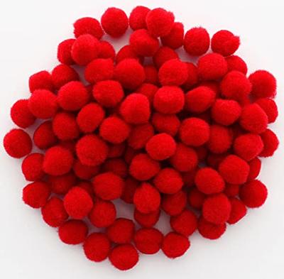 12pcs Faux Fur Pom Poms 2.3inch Fluffy Pompoms for Hats, Pom Poms Balls  with String Cord Detachable, DIY Craft Pom Poms Removable Solid Pompom