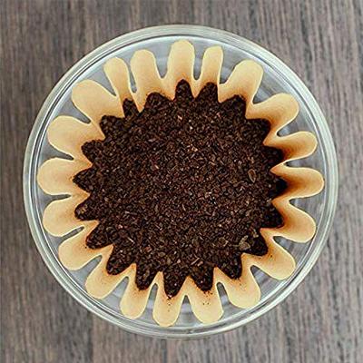 Natural Unbleached Brown Biodegradable Extra Large Coffee Filters 10, 12,  13, 14, 15 Cup Basket for Commercial, Home Coffee Maker Extra High Extra  Wide, Anti ground, 9.75 Flattened Diameter (100 Pcs) - Yahoo Shopping