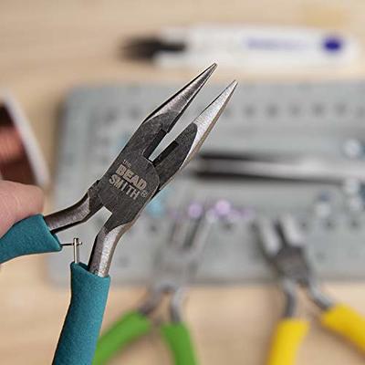 Chain Nose Nylon Jaw Pliers with double leaf spring