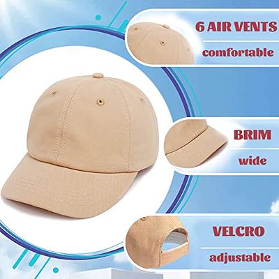 YANWANG Baby Kids Solid Color Baseball Caps Adjustable Cotton Sun-Hat for  Toddler Boys Girls(Beige,1-3 Years) - Yahoo Shopping