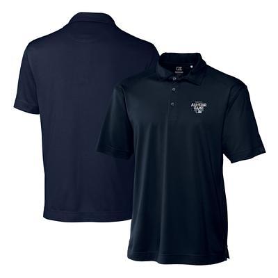 Men's Cutter & Buck Black 2023 MLB All-Star Game Advantage Tri-Blend Pique Long Sleeve Polo Size: Extra Large