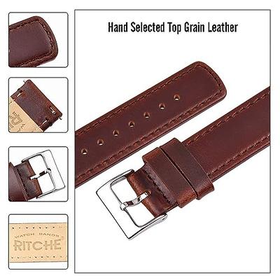 2meters Retro Coffee Genuine Leather Strap Findings 3/4/5/8/10mm