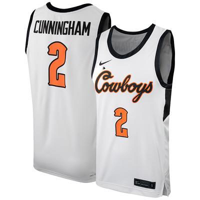 Men's Nike Cade Cunningham White Oklahoma State Cowboys Replica Basketball  Jersey - Yahoo Shopping