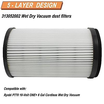  Fette Filter - Pleated Vacuum Filter Compatible with