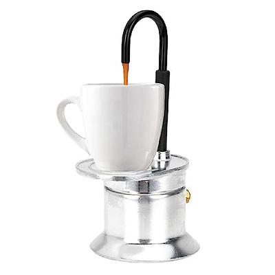 Oroley 215100200 Induction Moka Pot 2 Cups Silver