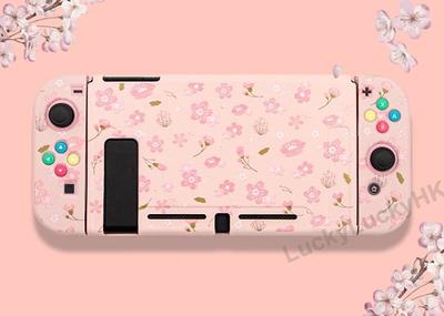 Soft Nintendo Switch Shell Switch Case Cute Protection Cover Full Protector Pink Flower Skin Gift For Women Girl Yahoo Shopping