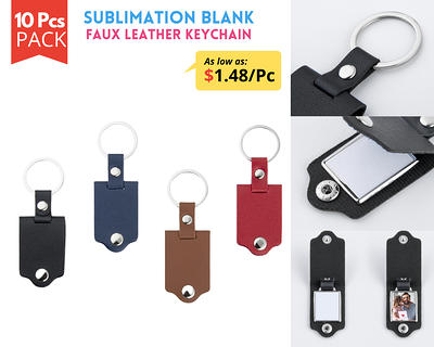 60 Pcs Motel Keychain Blank 30 Colors Hotel Sublimation Blank Keychains  Rhombus