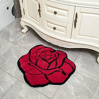 Yeaban Emerald Green Bathroom Rugs – Thick Chenille Bath Mats | Absorbent  and Washable Bath Rug Non-Slip, Plush and Soft Rugs for Bathroom, Kitchen