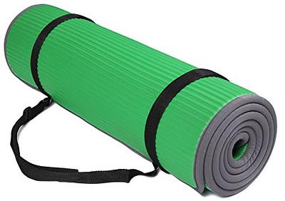 ProsourceFit Extra Thick Yoga and Pilates Mat ½” (13mm) or 1 (25mm),  71-inch Long High Density Exercise Mat with Comfort Foam and Carrying  Strap, Grey - Yahoo Shopping