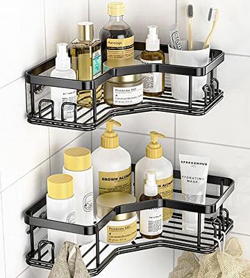 1pc Bathroom Organizer, Shower Caddy, Shampoo Holder, Storage Rack,  Suitable For Kitchen & Bathroom