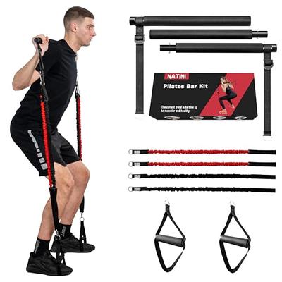 Buy Upgraded Pilates Bar Kit –46.5” Adjustable Exercise Equipment