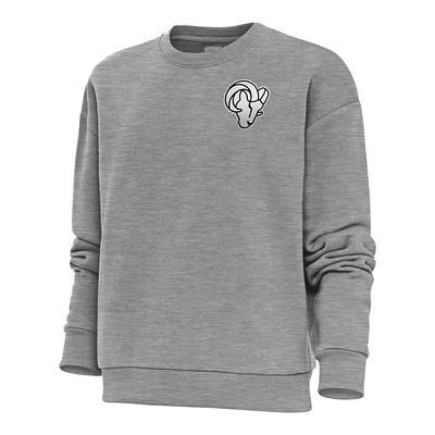 Los Angeles Kings Antigua Flier Bunker Tri-Blend Pullover Sweatshirt - Gray