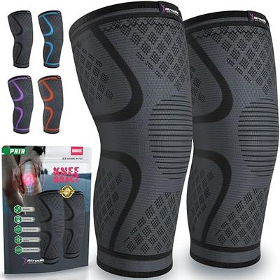 Leg Compression Sleeve with Compression Strap 1 Pack, Long Knee